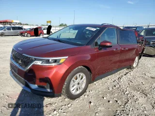 2023 Kia Carnival LX with VIN KNDNB4H33P6269414, listed as a Copart auction lot 58892874 with 20,652 mi miles and Salvage Title. Bid and sale history available at carsss.com. Image 1.