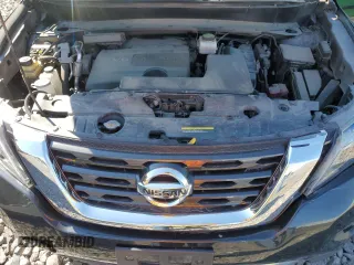 2018 Nissan Pathfinder Platinum with VIN 5N1DR2MM2JC677627, listed as a Copart auction lot 69255764 with 49,562 mi miles and Salvage title. Bid and sale history available at DreamBid. Image 12.