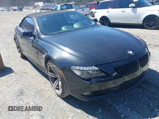 2008 BMW 6 Series 650i with VIN WBAEB53558CX63336, listed as a IAAI auction lot 41780773 with 169,556 mi miles. Bid and sale history available at carsss.com. Image 1.