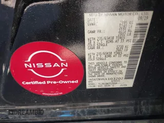 2020 Nissan Murano SV with VIN 5N1AZ2BS0LN103202, listed as a IAAI auction lot 41992288 with 73,396 mi miles and . Bid and sale history available at DreamBid. Image 9.