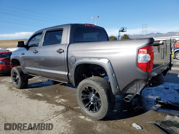 2017 Toyota Tundra Platinum z VIN 5TFAW5F16HX614411, wystawiony jako Copart lot #43986445 z przebiegiem 93 457 mil mil oraz Szkoda całkowita • Salvage title. Historia ofert i sprzedaży dostępna na DreamBid. Obrazek 2.