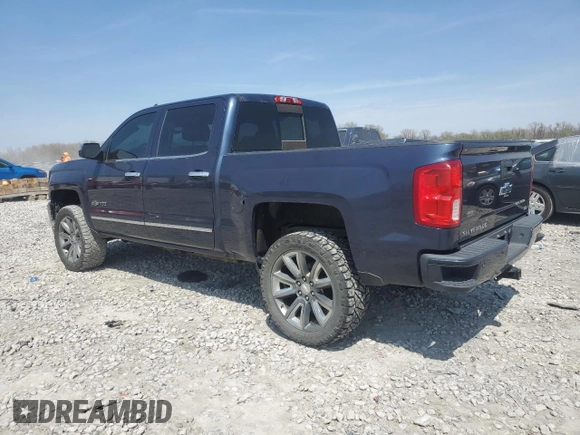 2018 Chevrolet Silverado 1500 LTZ with VIN 3GCUKSEC5JG431277, listed as a Copart auction lot 50258025 with 85,279 mi miles and Salvage Title. Bid and sale history available at DreamBid. Image 2.