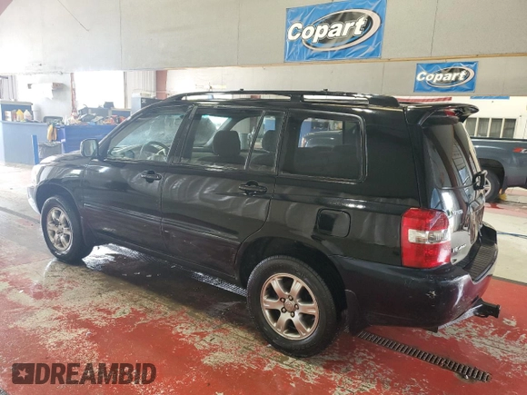 2007 Toyota Highlander w/3rd Row z VIN JTEEP21AX70228047, wystawiony jako Copart lot #57420045 z przebiegiem 192 080 mil mil oraz Szkoda całkowita • Salvage title. Historia ofert i sprzedaży dostępna na DreamBid. Obrazek 2.