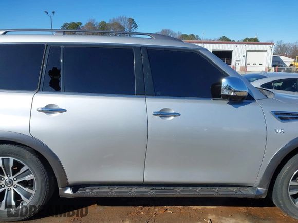 2019 Nissan Armada SL with VIN JN8AY2NDXK9085369, listed as a IAAI auction lot 41265930 with Not provided miles and . Bid and sale history available at DreamBid. Image 13.