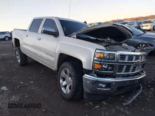 2015 Chevrolet Silverado 1500 LTZ with VIN 3GCUKSECXFG281741, listed as a IAAI auction lot 41336826 with 1 mi miles. Bid and sale history available at carsss.com. Image 1.