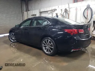 2017 Acura TLX V6 w/Advance Pkg with VIN 19UUB2F76HA007103, listed as a Copart auction lot 88563265 with 49,740 mi miles and Salvage title. Bid and sale history available at DreamBid. Image 2.