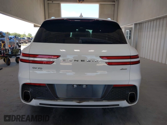2022 Genesis GV70 2.5T with VIN KMUMADTBXNU045298, listed as a IAAI auction lot 42515480 with 82,599 mi miles and . Bid and sale history available at DreamBid. Image 17.