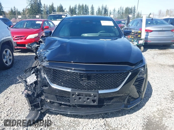 2025 Cadillac CT5 Sport with VIN 1G6DP5RK0S0109112, listed as a IAAI auction lot 41955382 with 5,107 mi miles and . Bid and sale history available at DreamBid. Image 12.