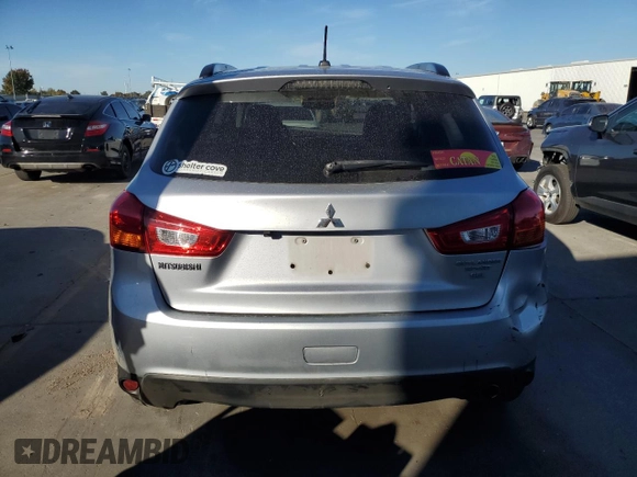 2016 Mitsubishi Outlander Sport 2.4 SEL with VIN JA4AP4AWXGZ047451, listed as a Copart auction lot 79650994 with 197,058 mi miles and Salvage Title. Bid and sale history available at carsss.com. Image 6.