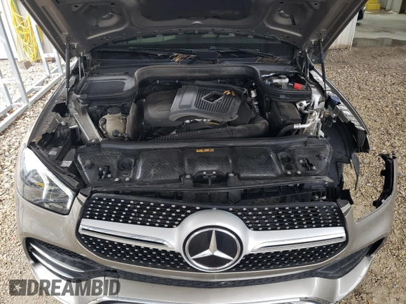 2023 Mercedes-Benz GLE 350 with VIN 4JGFB4KB0PA905915, listed as a Copart auction lot 53617055 with 50,216 mi miles and Salvage title. Bid and sale history available at DreamBid. Image 12.