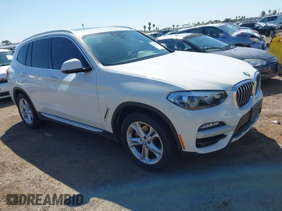 2019 BMW X3 sDrive30i with VIN 5UXTR7C59KLR44964, listed as a IAAI auction lot 41838891 with 60,967 mi miles and . Bid and sale history available at DreamBid. Image 1.