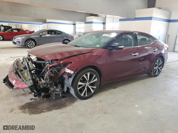 2016 Nissan Maxima 3.5 SV with VIN 1N4AA6AP1GC449217, listed as a Copart auction lot 47747505 with 108,874 mi miles and Salvage Title. Bid and sale history available at carsss.com. Image 1.