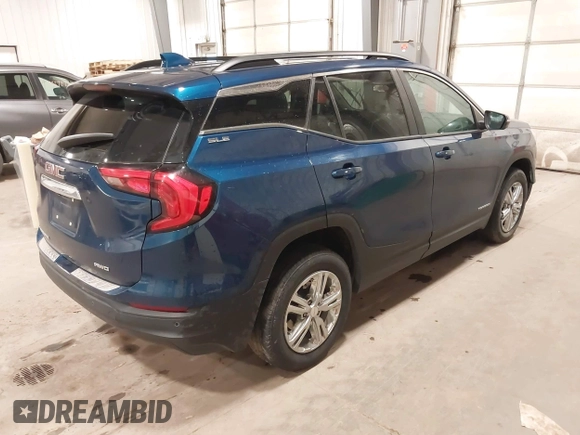 2021 GMC Terrain SLE z VIN 3GKALTEV5ML368091, wystawiony jako IAAI lot #42270275 z przebiegiem 59 442 mil mil oraz . Historia ofert i sprzedaży dostępna na DreamBid. Obrazek 4.