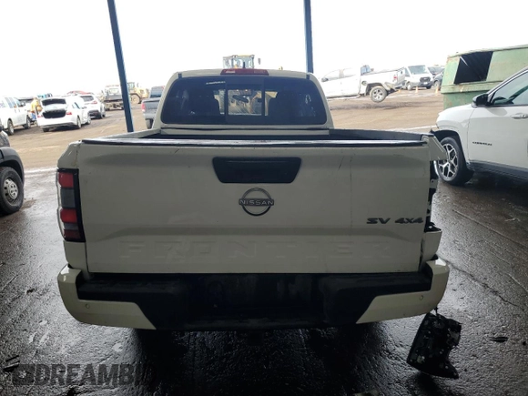 2022 Nissan Frontier SV with VIN 1N6ED1FK0NN674522, listed as a Copart auction lot 41889745 with 77,420 mi miles and Clean Title. Bid and sale history available at carsss.com. Image 6.