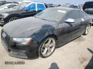 2014 Audi S5 Prestige with VIN WAUVGAFR7EA012254, listed as a Copart auction lot 74394594 with 0 mi miles and Non Repairable. Bid and sale history available at carsss.com. Image 1.