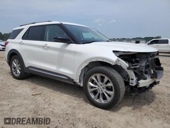 2021 Ford Explorer Limited z VIN 1FMSK7FH2MGC15767, wystawiony jako Copart lot #60029515 z przebiegiem 105 092 mil mil oraz Szkoda całkowita • Salvage title. Historia ofert i sprzedaży dostępna na DreamBid. Obrazek 4.