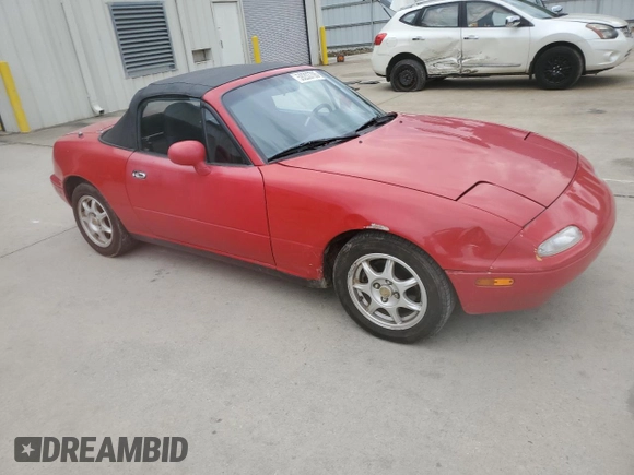1994 Mazda MX-5 Miata with VIN JM1NA3530R0500986, listed as a Copart auction lot 59203705 with 241,135 mi miles and Salvage title. Bid and sale history available at DreamBid. Image 4.