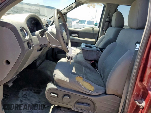 2006 Ford F-150 XLT with VIN 1FTRW12W06KD97705, listed as a Copart auction lot 59802965 with 153,229 mi miles and Clean title. Bid and sale history available at DreamBid. Image 7.