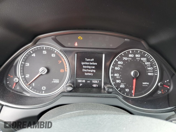 2013 Audi Q5 Prestige z VIN WA1WGAFP7DA052669, wystawiony jako Copart lot #55322715 z przebiegiem 166 149 mil mil oraz Szkoda całkowita • Salvage title. Historia ofert i sprzedaży dostępna na DreamBid. Obrazek 9.