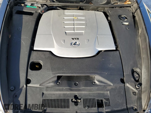2014 Lexus LS 460 L with VIN JTHGL5EF6E5053407, listed as a Copart auction lot 86122884 with 105,023 mi miles and Salvage title. Bid and sale history available at DreamBid. Image 11.