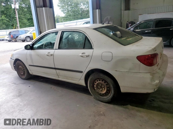 2006 Toyota Corolla CE with VIN 1NXBR32E46Z763998, listed as a Copart auction lot 62304595 with Not provided miles and Clean title. Bid and sale history available at DreamBid. Image 2.