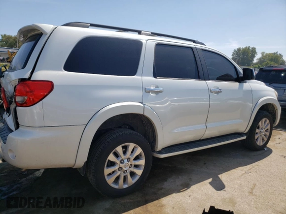 2016 Toyota Sequoia Platinum with VIN 5TDDW5G11GS129349, listed as a Copart auction lot 68939034 with 177,844 mi miles and Salvage Title. Bid and sale history available at carsss.com. Image 3.