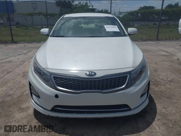 2014 Kia Optima Hybrid LX with VIN KNAGM4AD7E5075376, listed as a IAAI auction lot 42179468 with 131,920 mi miles. Bid and sale history available at carsss.com. Image 6.