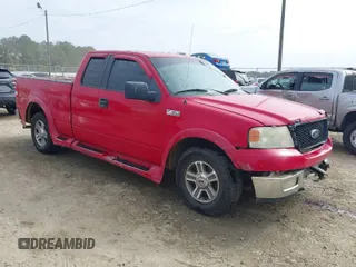 2005 Ford F-150 XLT with VIN 1FTPX12595FA94912, listed as a IAAI auction lot 41545152 with 374,589 mi miles. Bid and sale history available at carsss.com. Image 1.