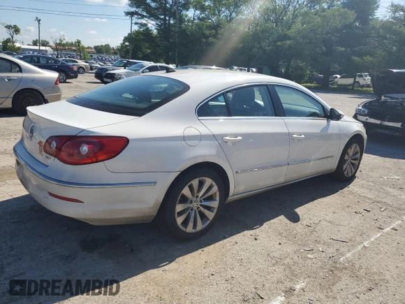 2011 Volkswagen CC Sport with VIN WVWMN7AN3BE732716, listed as a Copart auction lot 56880934 with 169,550 mi miles and Clean Title. Bid and sale history available at DreamBid. Image 3.