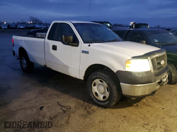 2007 Ford F-150 XL with VIN 1FTRF14VX7KB40508, listed as a Copart auction lot 86627524 with 143,868 mi miles and Clean title. Bid and sale history available at DreamBid. Image 4.