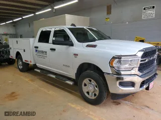 2022 Ram 2500 Tradesman with VIN 3C6UR5HJ2NG379837, listed as a Copart auction lot 44196985 with 87,254 mi miles and Salvage Title. Bid and sale history available at carsss.com. Image 4.