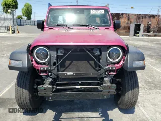 2024 Jeep Wrangler Sport S with VIN 1C4PJXDG5RW318461, listed as a Copart auction lot 54270255 with 5,234 mi miles and Salvage title. Bid and sale history available at DreamBid. Image 5.