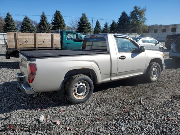 2009 GMC Canyon Work Truck with VIN 1GTCS149298112691, listed as a Copart auction lot 80513054 with 81,561 mi miles and Clean Title. Bid and sale history available at carsss.com. Image 3.