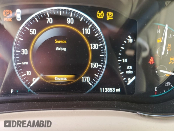 2016 Buick LaCrosse with VIN 1G4GA5G35GF188431, listed as a Copart auction lot 47243575 with 113,853 mi miles and Salvage title. Bid and sale history available at DreamBid. Image 9.