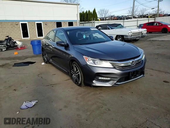 2016 Honda Accord Sport with VIN 1HGCR2F50GA040425, listed as a Copart auction lot 51067815 with 124,461 mi miles and Salvage Title. Bid and sale history available at DreamBid. Image 10.