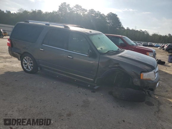 2017 Ford Expedition Max Limited с VIN 1FMJK1KT6HEA60970, выставлен на аукционе Copart как лот 56004965 с пробегом 132 137 миль миль и Списание • Salvage title. История ставок и продаж доступна на DreamBid. Изображение 4.
