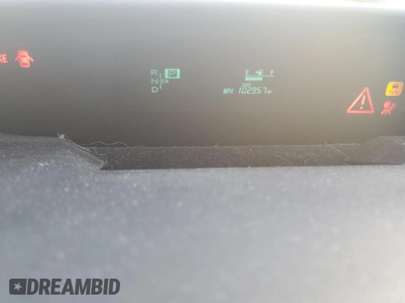 2007 Toyota Prius z VIN JTDKB20UX77600124, wystawiony jako Copart lot #61400525 z przebiegiem 102 957 mil mil oraz Czysty tytuł • Clean title. Historia ofert i sprzedaży dostępna na DreamBid. Obrazek 9.
