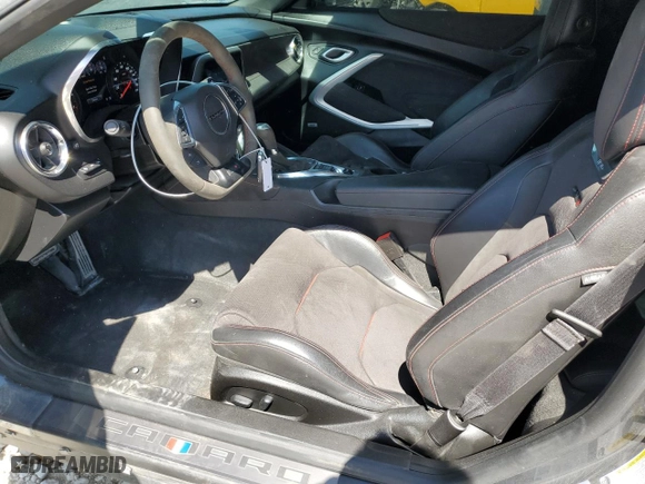 2022 Chevrolet Camaro ZL1 with VIN 1G1FK1R63N0102927, listed as a Copart auction lot 49068535 with 38,833 mi miles and Salvage Title. Bid and sale history available at carsss.com. Image 7.