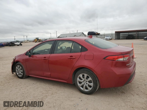 2021 Toyota Corolla LE with VIN JTDEPMAE9MJ135321, listed as a Copart auction lot 59566404 with 60,179 mi miles and Clean Title. Bid and sale history available at carsss.com. Image 2.