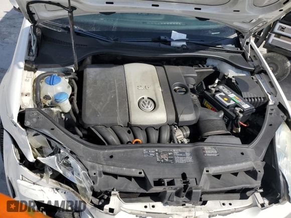 2007 Volkswagen Rabbit z VIN WVWDR71K97W270366, wystawiony jako Copart lot #45818045 z przebiegiem 160 663 mil mil oraz Szkoda całkowita • Salvage title. Historia ofert i sprzedaży dostępna na DreamBid. Obrazek 12.
