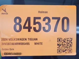 2024 Volkswagen Tiguan SE с VIN 3VV3B7AX4RM085495, выставлен на аукционе IAAI как лот 42796456 с пробегом 34 680 миль миль и . История ставок и продаж доступна на DreamBid. Изображение 15.