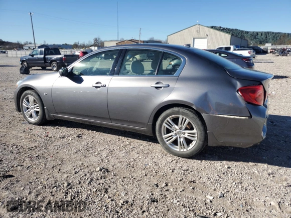 2015 Infiniti Q40 with VIN JN1CV6AR6FM520688, listed as a Copart auction lot 80267434 with 160,361 mi miles and Salvage Title. Bid and sale history available at carsss.com. Image 2.