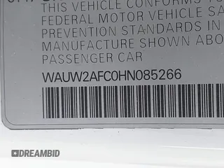 2017 Audi A7 Premium Plus с VIN WAUW2AFC0HN085266, выставлен на аукционе IAAI как лот 41461035 с пробегом 135 459 миль миль и . История ставок и продаж доступна на DreamBid. Изображение 9.