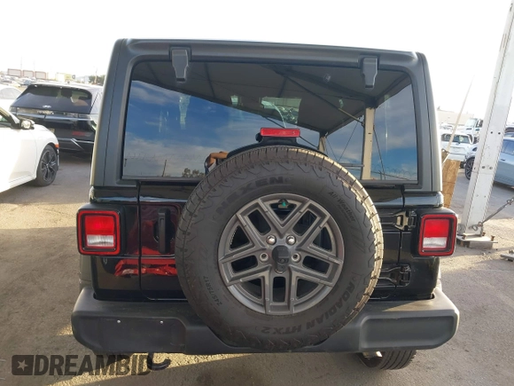 2024 Jeep Wrangler Sport with VIN 1C4PJXAN1RW125436, listed as a IAAI auction lot 41387782 with 17,962 mi miles and . Bid and sale history available at DreamBid. Image 17.
