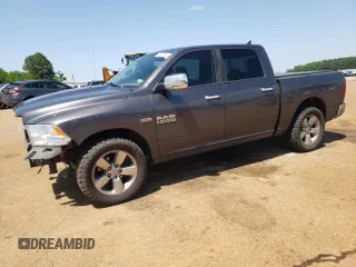 2014 Ram 1500 Big Horn z VIN 1C6RR7LT5ES471687, wystawiony jako Copart lot #55409045 z przebiegiem 223 243 mil mil oraz Szkoda całkowita • Salvage title. Historia ofert i sprzedaży dostępna na DreamBid. Obrazek 1.