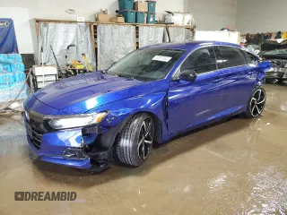 2022 Honda Accord Sedan Sport SE with VIN 1HGCV1F42NA093444, listed as a Copart auction lot 50357065 with 29,583 mi miles and Salvage Title. Bid and sale history available at carsss.com. Image 1.