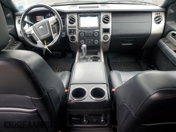 2017 Ford Expedition Limited with VIN 1FMJU1KT6HEA48361, listed as a Copart auction lot 55511405 with 141,700 mi miles and Clean title. Bid and sale history available at DreamBid. Image 8.