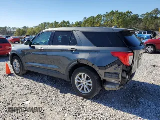 2020 Ford Explorer with VIN 1FMSK8BH9LGB55268, listed as a Copart auction lot 41991255 with 105,122 mi miles and Salvage Title. Bid and sale history available at carsss.com. Image 2.
