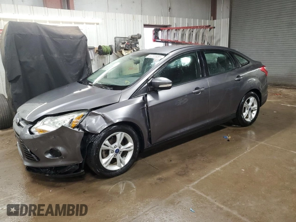 2014 Ford Focus SE with VIN 1FADP3F22EL454981, listed as a Copart auction lot 50233855 with 62,506 mi miles and Salvage Title. Bid and sale history available at carsss.com. Image 1.