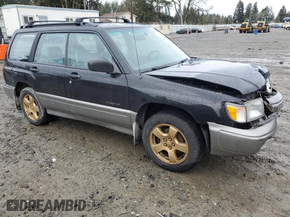 1998 Subaru Forester S with VIN JF1SF655XWH765781, listed as a Copart auction lot 45874945 with 154,624 mi miles and Salvage Title. Bid and sale history available at carsss.com. Image 4.
